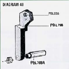 PBL788A #6-A LIFTER HANDLE