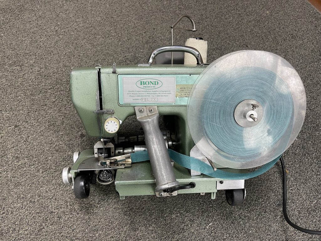 used carpet binding equipment