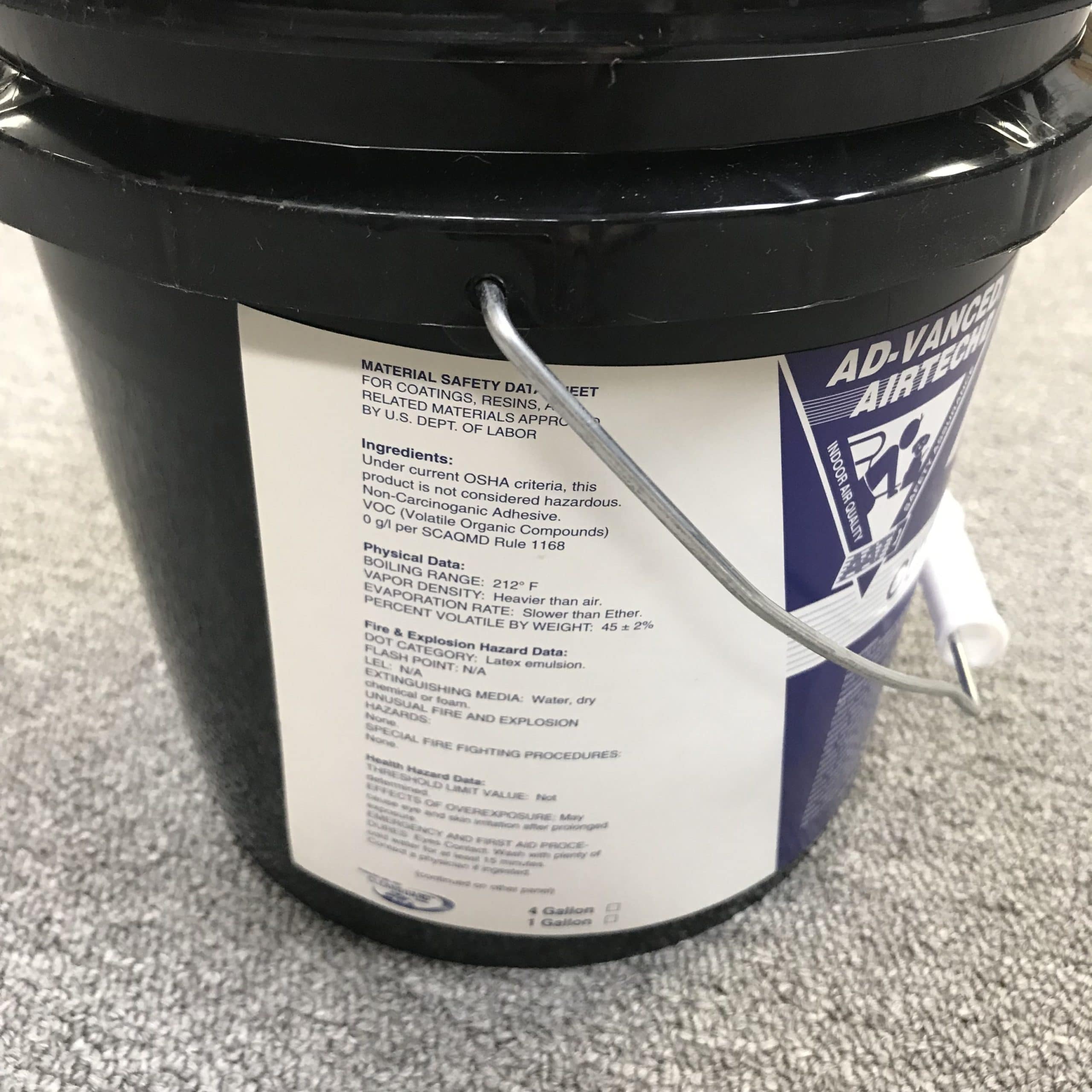 #1132 Synthetic Latex Custom Rug Compound 4 gallon bucket