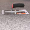 Square Notched Long Trowel With Wooden Handle For Flooring And Tiling