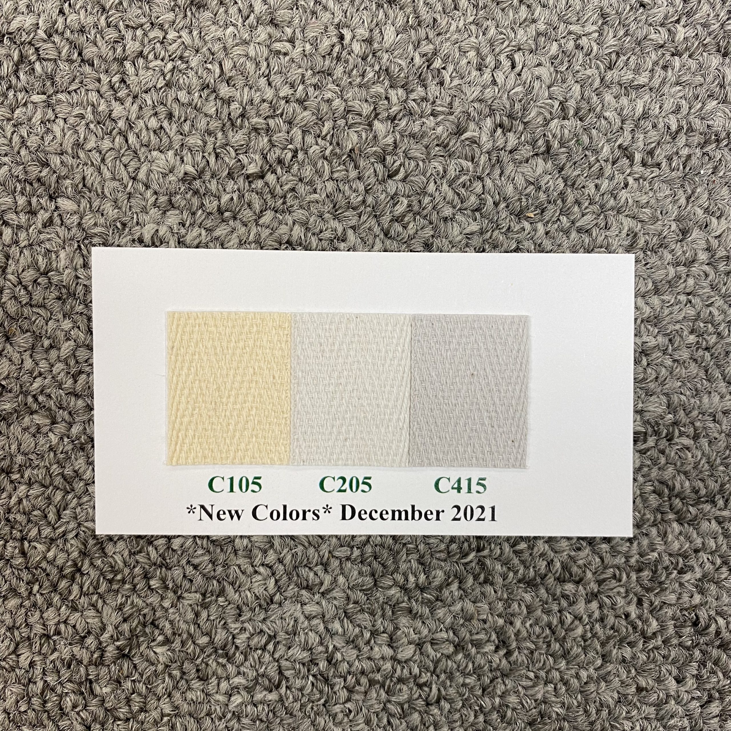 Instabind Regular Color Swatch Card
