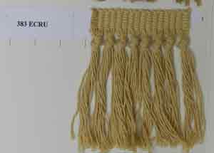 #383 Ecru Heavy Duty Knot Fringe