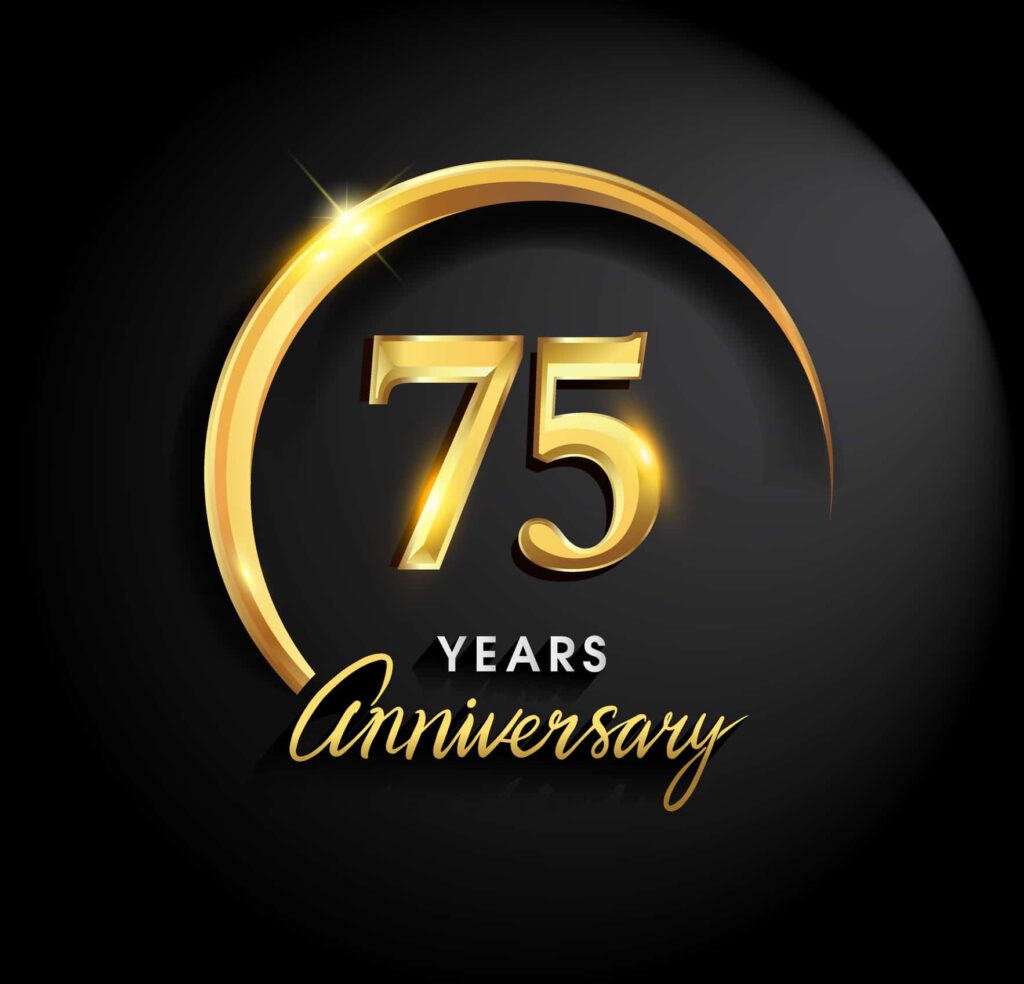 75th anniversary