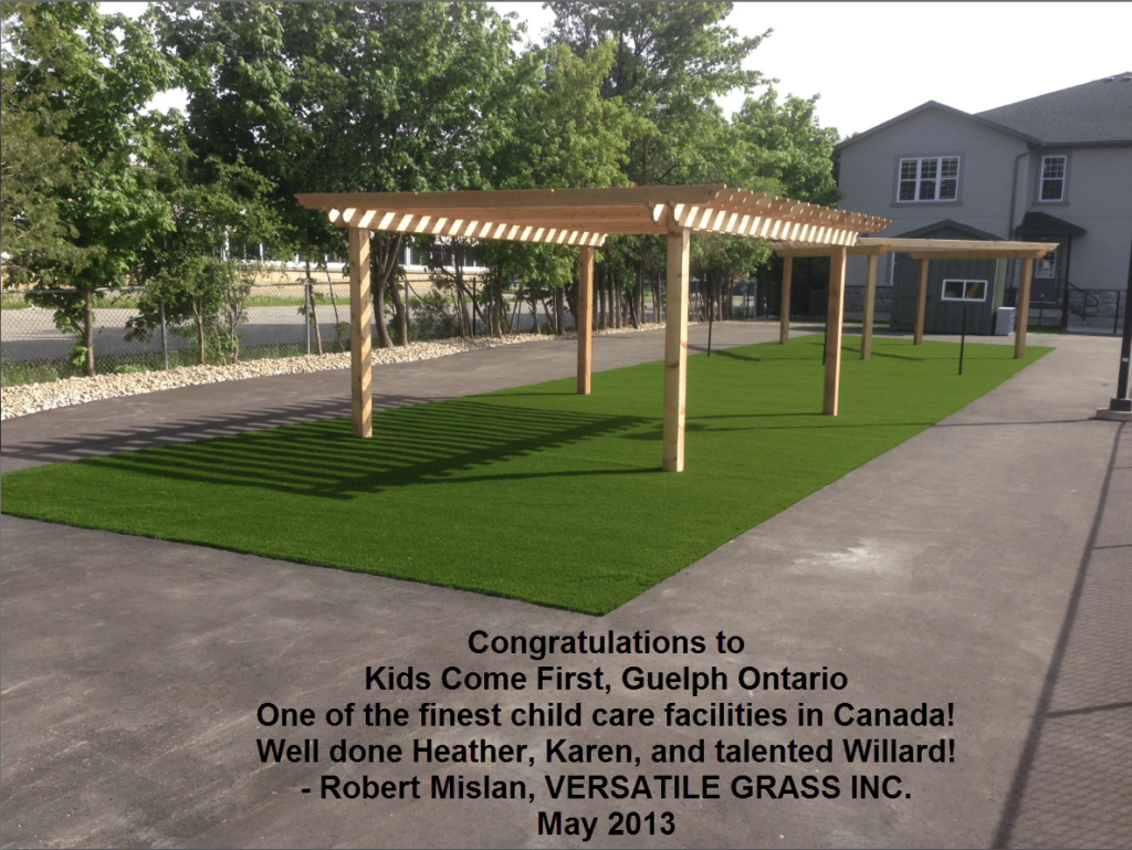 Turf in your backyard