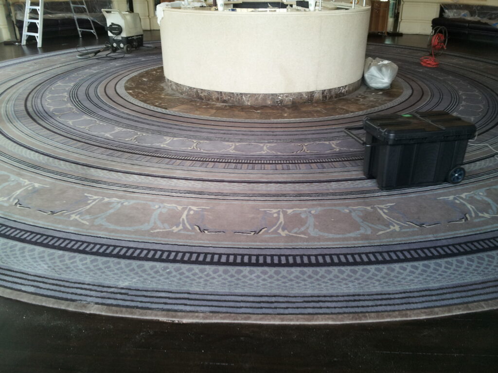 refurbishing a custom rug