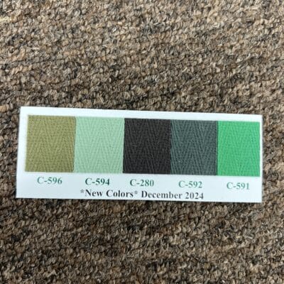 Bond "New Cotton Colors" DECEMBER 2024 Chart INSERT