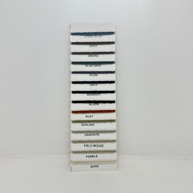 Cotton Serge Yarn Sample Panels - Image 2